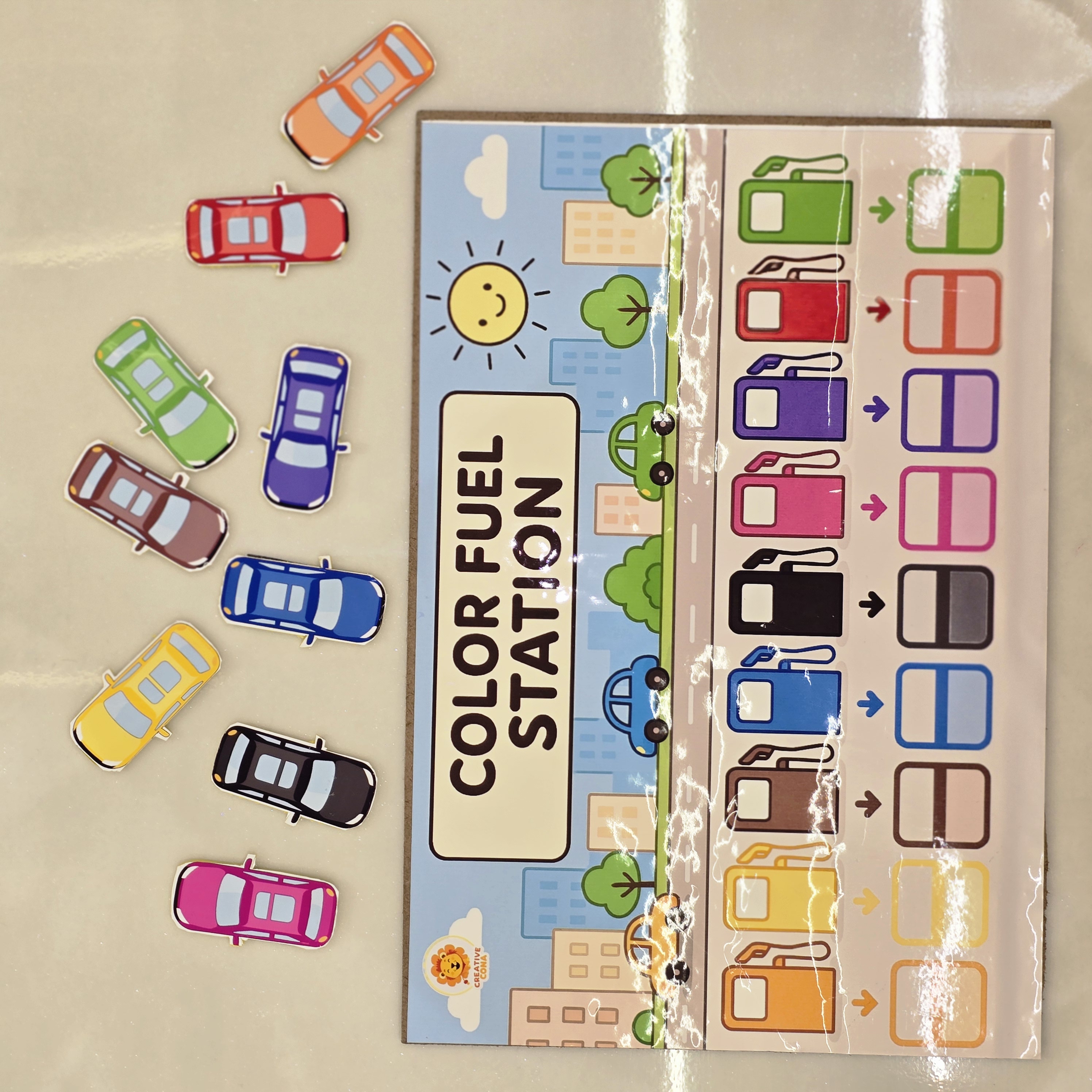 Color Fuel Station