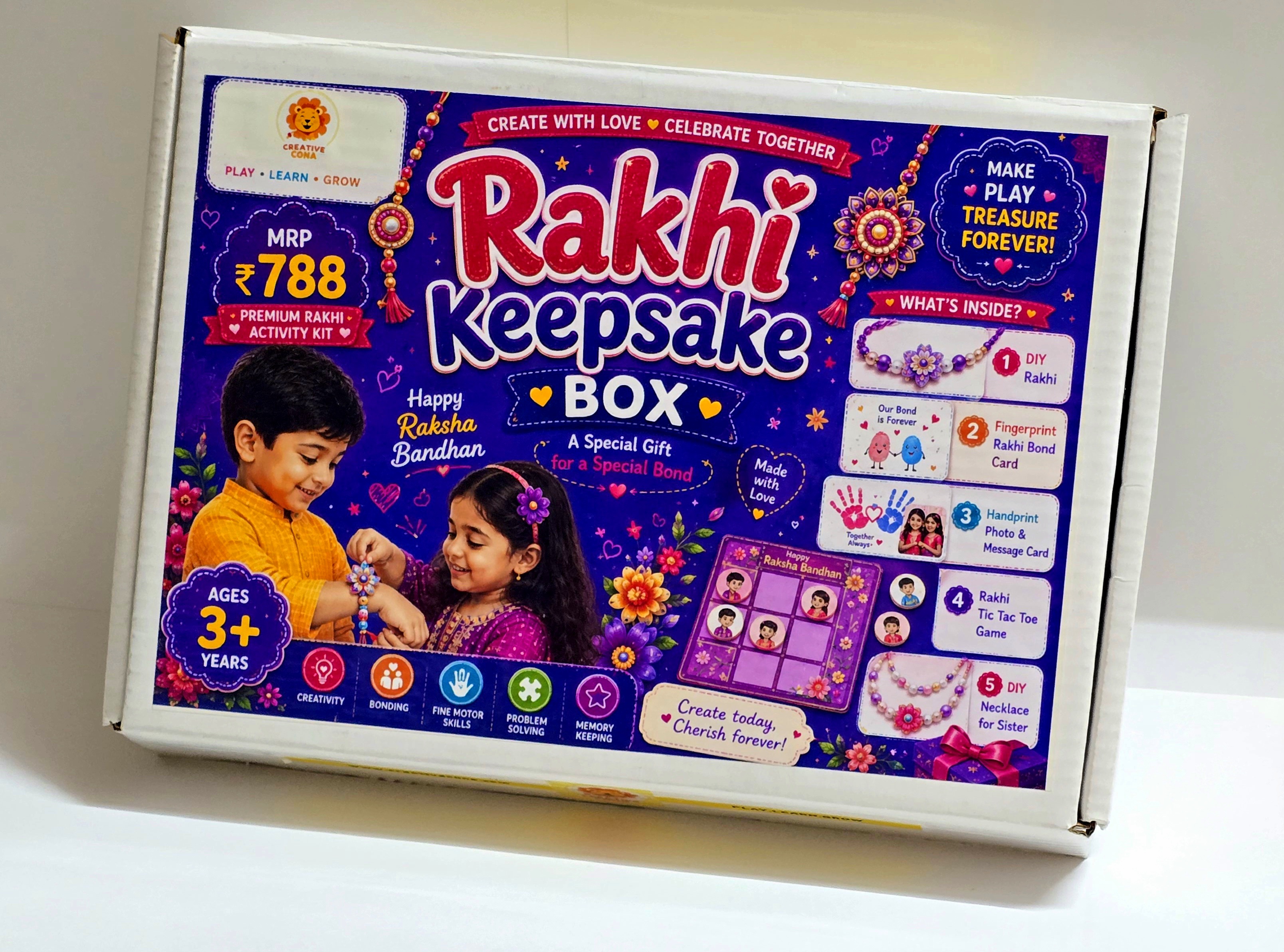 Rakhi Keepsake Box